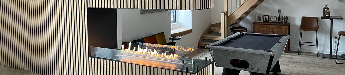 Built-in Bioethanol Fireplace