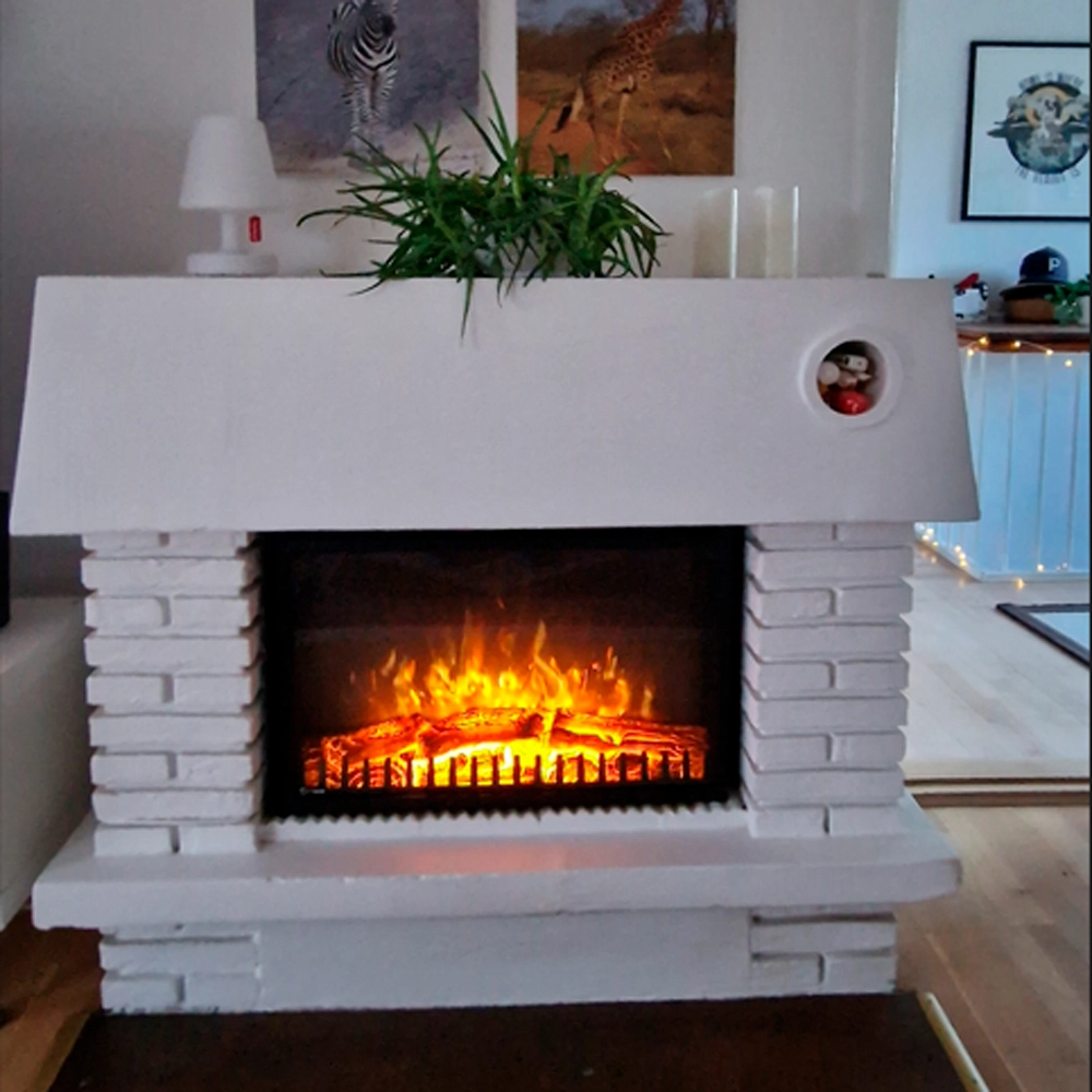 LED Klassinen sisäänrakennettava sähkötakka - 67cm