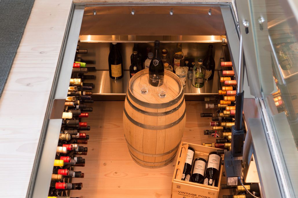 Viinikellari 450 pullolle