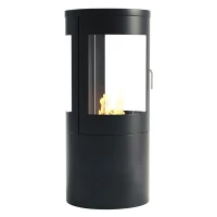 Columbus - Free-standing stove bio fireplace with 360-view