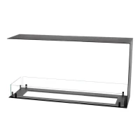 Foco Room Divider 1100 Medium kolmisivuinen sis&auml;&auml;nrakennettu bioetanolitakka