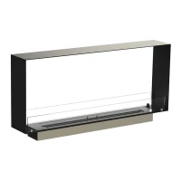 Foco Two 1200 Slim &ndash; Moderni sis&auml;&auml;nrakennettava tunnelibiotakka karkaistuilla lasipaneeleilla