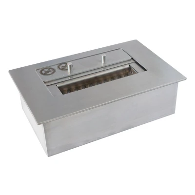 Bioethanol Burner - 1.5 liters capacity Bioethanol Burner with 1.5 liters capacity in steel