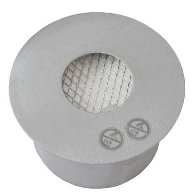 0.9L round bioethanol burner in stainless steel. Round stainless steel bioethanol burner