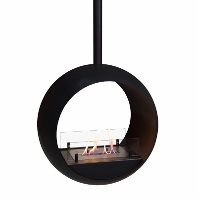 ScandiFlames Edmonton 2-sided suspended bioethanol fireplace ScandiFlames Edmonton 2-sided suspended bioethanol fireplace