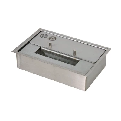 1 litre bioethanol burner in steel with a width of 24 cm 1 litre bioethanol burner in steel with a width of 24 cm