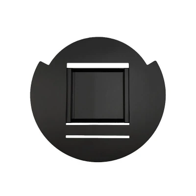 Black Mounting Plate for A Cocoon Burner