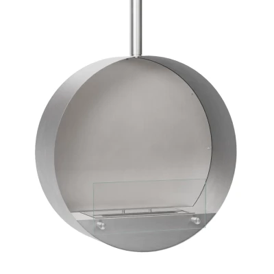 Ottawa steel round ceiling mounted bio ethanol fire 60 cm diameter Ottawa steel round ceiling mounted bio ethanol fire 60 cm diameter