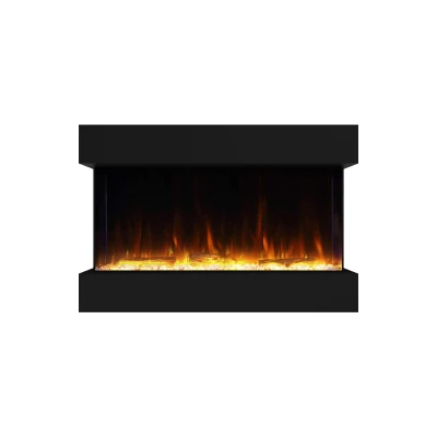 Feroza 101 cm - Wall-Mounted ScandiFlames Electric Fireplace