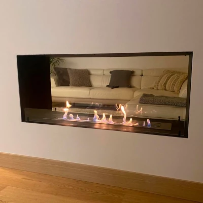 Foco Two 1200 - Built-in Tunnel Bioethanol Fireplace Foco Two 1200 - Built-in Tunnel Bioethanol Fireplace