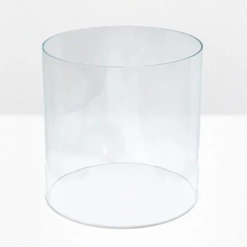 Fire pit Glass cylinder and installation Fire pit Glass cylinder and installation