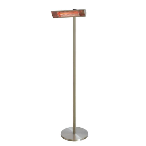 Floor patio heater Hortus Silver patio heater for floor