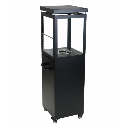 Muztag Premium Fire Paris Black - Outdoor Bioethanol Fireplace