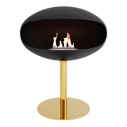 Pedestal Black + Brass Base Pedestal Black + Brass Base