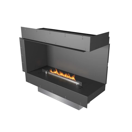 Planika Forma Right Corner Fireplace with Prime Fire Burner Planika Forma Right Corner Fireplace with Prime Fire Burner