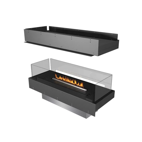 Planika Forma Island built in bioethanol fireplace with Prime Fire Burner Planika Forma Island built in bioethanol fireplace with Prime Fire Burner