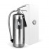 Nordic Flame Fire Extinguisher 6 kg - Polished Steel