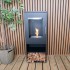 Cheyenne freestanding bioethanol fireplace in wood-burner stove style