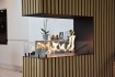 Foco Room Divider 800 - 80 cm wide room divider bioethanol fireplace