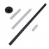 Ottawa Round Black Suspended Bio Fireplace - 60 cm in diameter