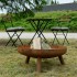 Oman Corten steel fire pit
