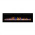 Merseyside Black Electric Fireplace