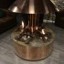 5 Decorative, ceramic wooden logs