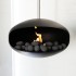 24 Black ceramic pebbles