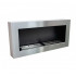 Large Steel Fireplace for Wall Mounting