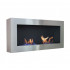 Large Steel Fireplace for Wall Mounting