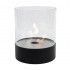 Southwark Black - Round tabletop Bioethanol fireplace