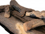 Bioethanol Fire Grate with Ceramic Wood