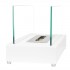 Lambeth White - Small Tabletop Bio Fireplace