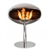 Cocoon Pedestal bio fire in steel