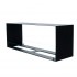 Foco Two 1400 Double – extra-wide built-in bioethanol fireplace with two burners