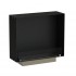 Foco One 600 Slim - Compact one-sided built-in bioethanol fireplace
