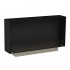Foco One 1000 Slim - Sleek one-sided built-in bioethanol fireplace with a slim 20 cm depth