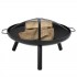Firebowl Dubail with grate and mesh