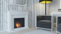 Cannock Fireplace Suite - Classic Mantel Bioethanol Fireplace
