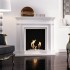 Coalvilla Fireplace Suite - Traditional Mantel Bioethanol Fireplace