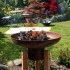 Woody Firepit in Corten Steel