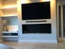 Foco One 1200 Slim - One-sided built-in bioethanol fireplace insert