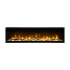 Dimplex Ignite Evolve 60 - Electric fireplace with tumbled glass and driftwood