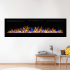 Merseyside Black Electric Fireplace