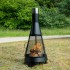 Kuwait garden fireplace