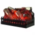 LED fireplace insert for traditional fireplace