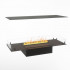 Foco Four 1000 hybrid fireplace for built-in installation