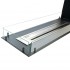 Foco Room Divider 1200 bioethanol fireplace with a three-sided flame view.