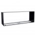 Foco Two 1400 Double – extra-wide built-in bioethanol fireplace with two burners