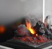Beethoven Glow Fire Hybrid Fireplace